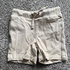 Little Sleepies Cream Kids Shorts